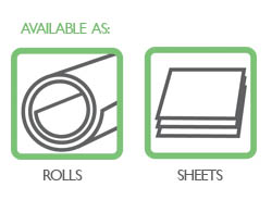 Preservation equipment rolls and sheets