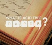 Acid Free Paper