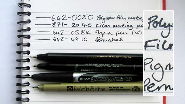 Pigment Pen Comparison (AKA Archival, Waterproof, Felt Tip Pens) - The  Well-Appointed Desk