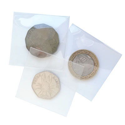 Coin storage pocket